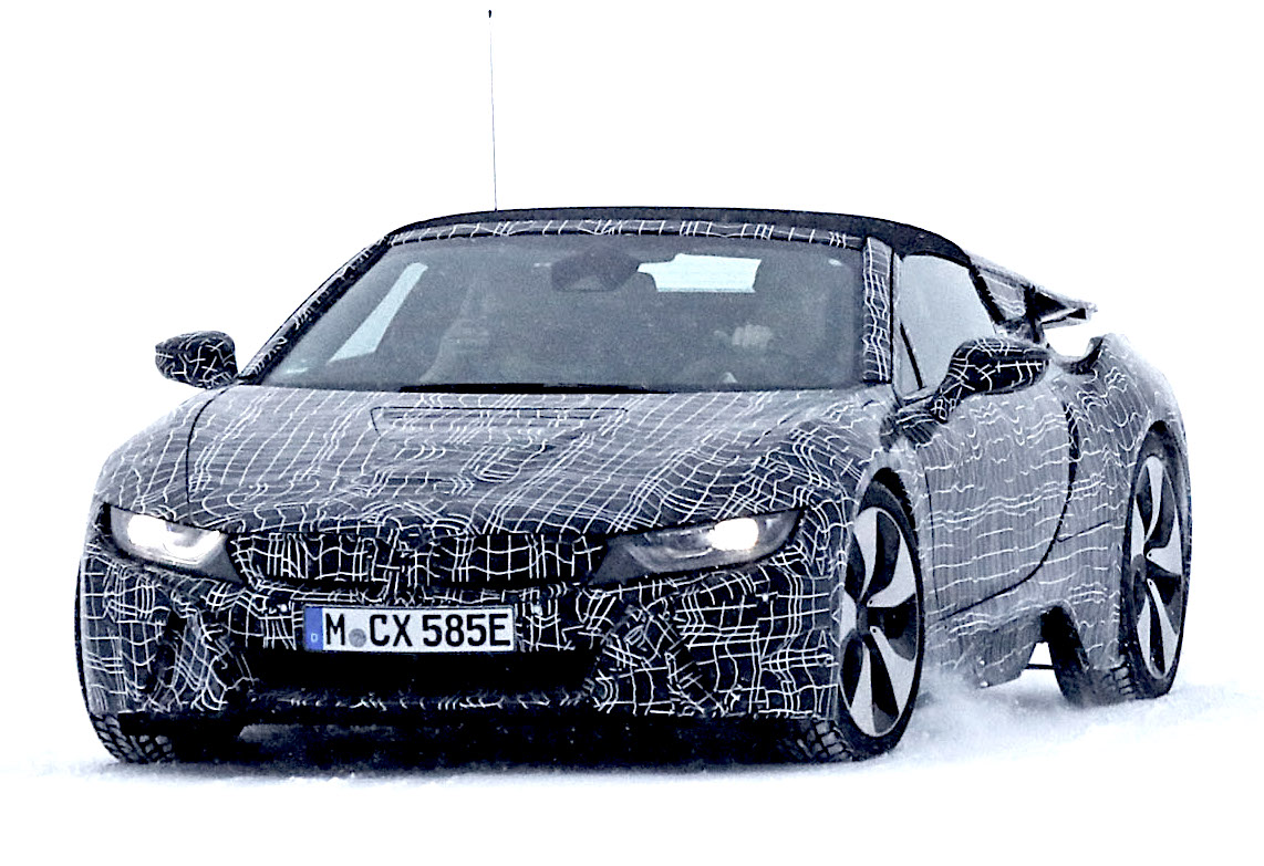 Car Prototype M1 Bmw I8 White Background Open Motors 174